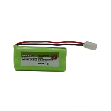 Paquet de batterie rechargeable NiMh 2.4V 600mAh de batterie pour le téléphone sans fil PK-0088 AAA * 2 batterie